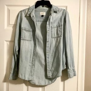 Universal Threads Denim Shirt (Light Blue)